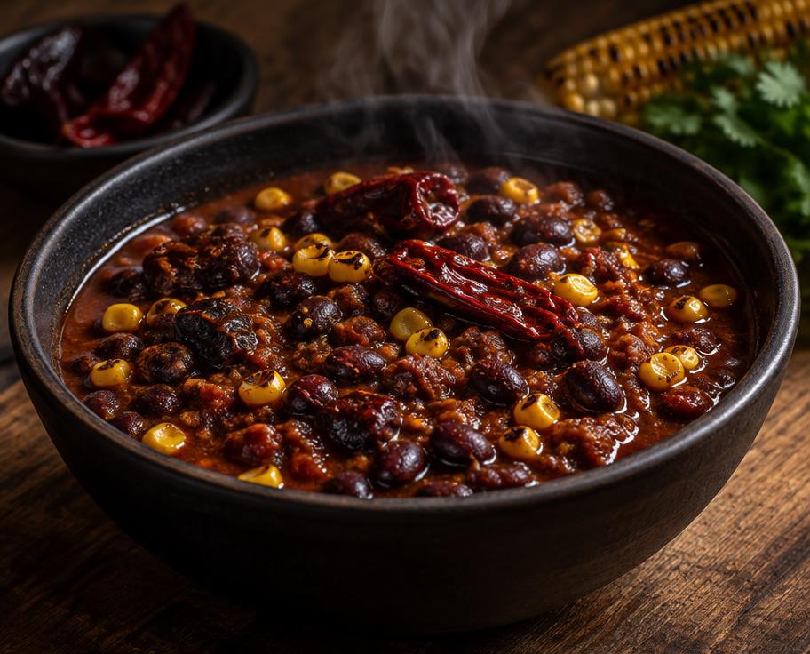 Smoky Chipotle Black Bean Chili
